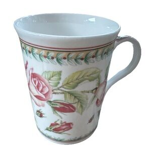 Crown Trent Fine Bone China Rosa Made in England Tea Cup